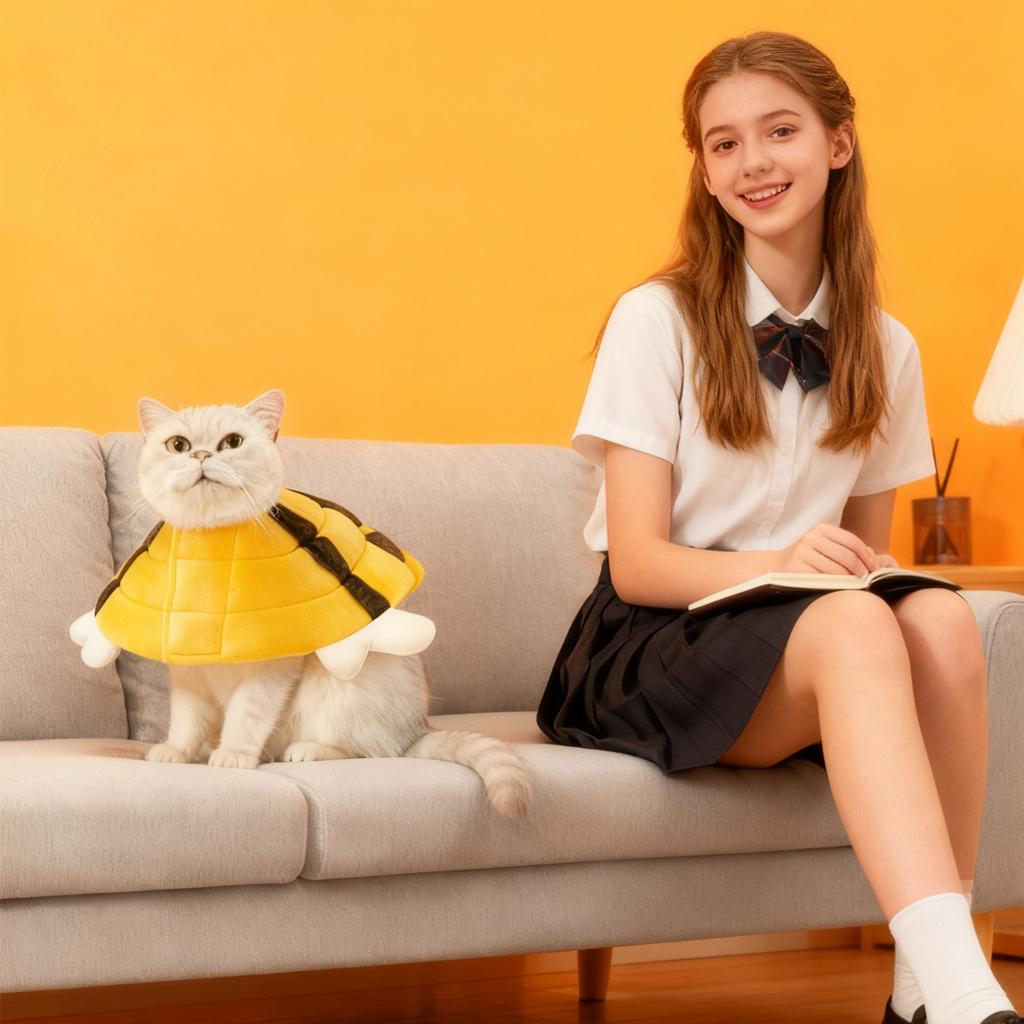 Ветеринарный елизаветинский воротник, Защитный головной убор для кошек после операции от вылизывания и кусания, Мягкий шейный воротник для собак, Защитные принадлежности