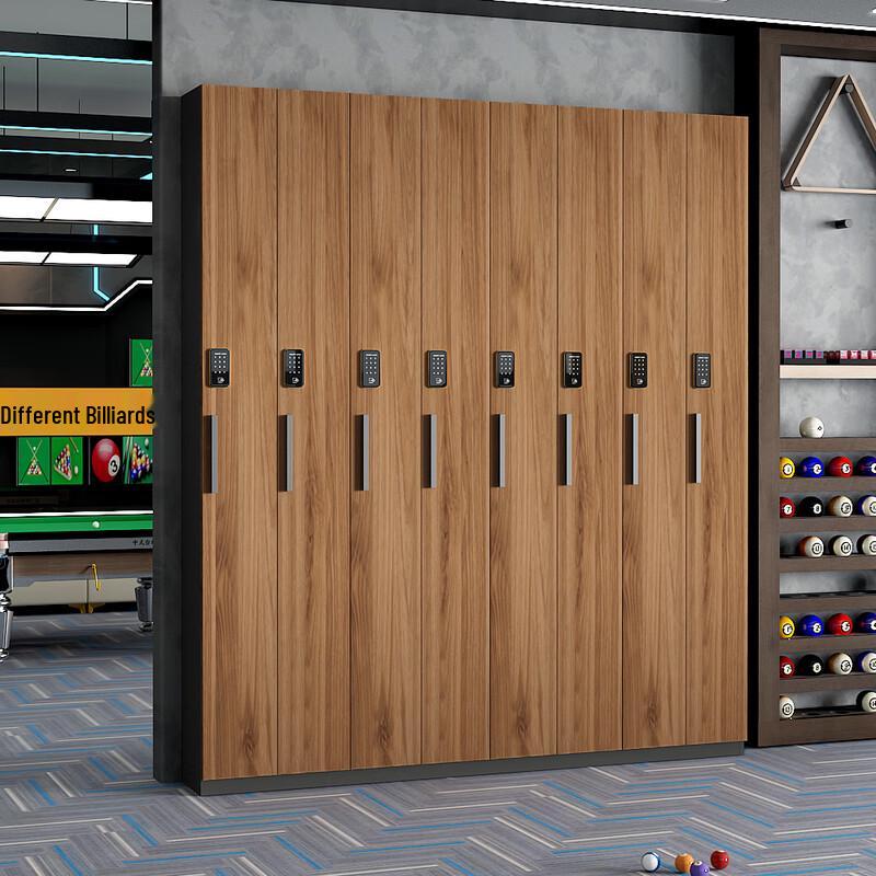 80cm 4-Door Billiard Cue Storage Cabinet with Key Lock