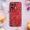 Красный чехол для телефона Bandana Paisley для Redmi Note 13 9 10 11 12 Pro Plus 10S 11S 12S Redmi 12 9C 10C 12C 13C Cover