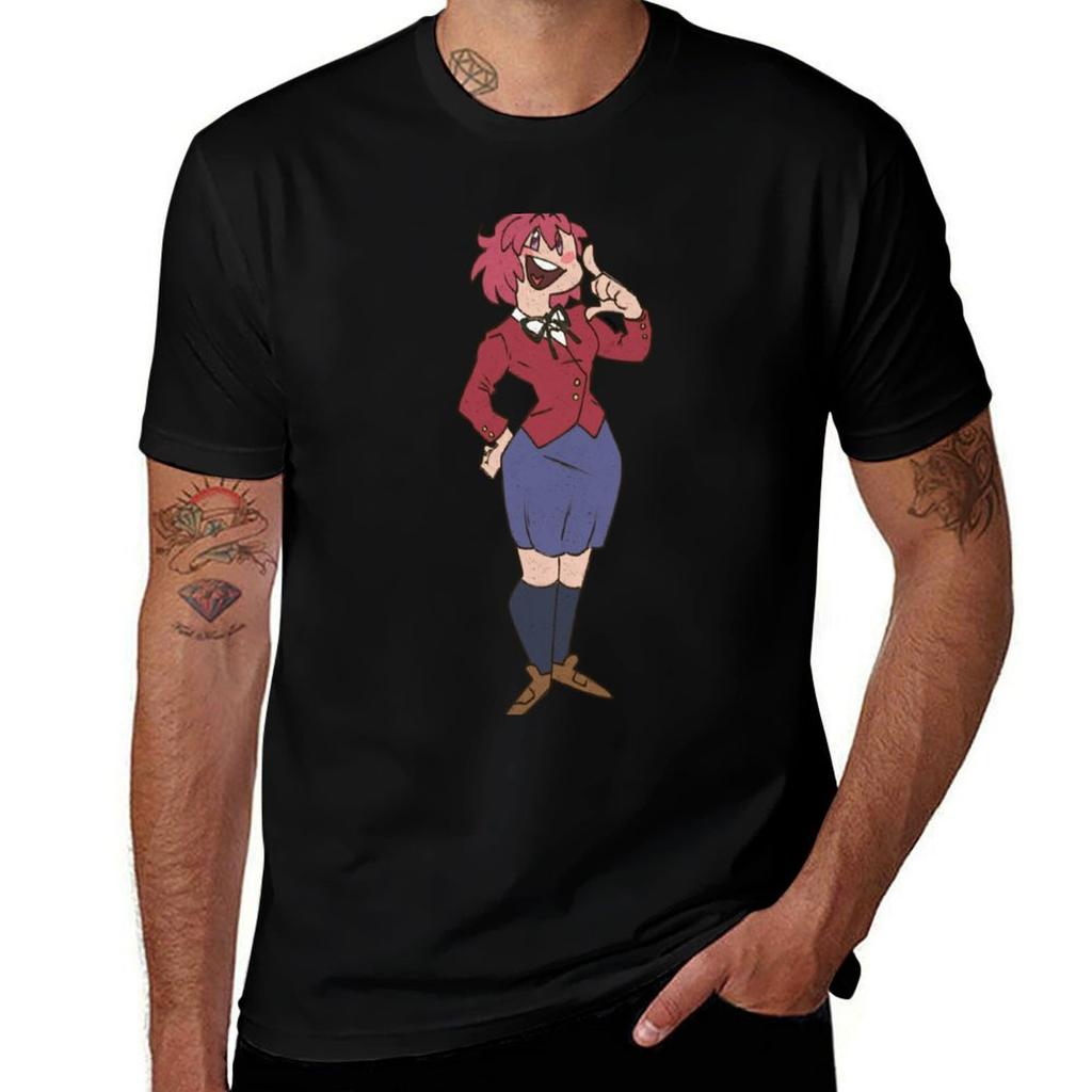 minori kushieda TShirt Standard Fit Solid Tee Shirt