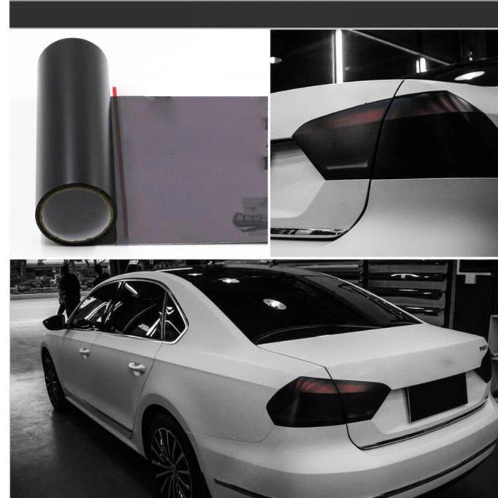 Self-Adhesive Car Headlight Lamp Film Vinyl Film Car Tailing Moulding Foil Car Accessories