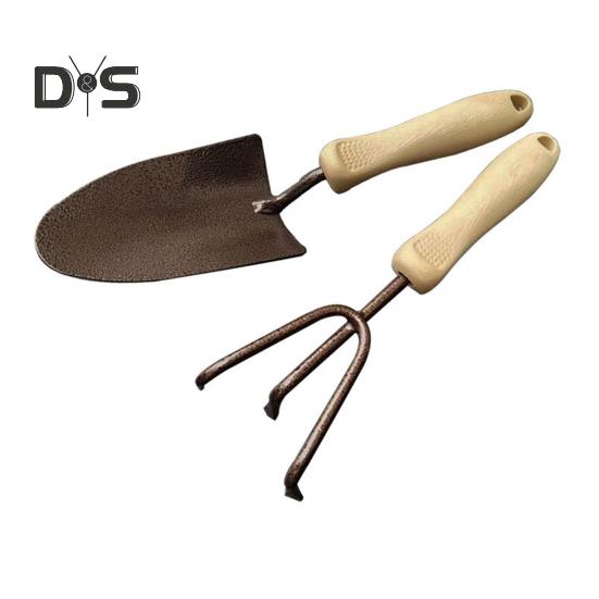 Инструмент для ухода за растениями Садовый инструмент Ручной совок из углеродистой стали Вилы для сорняков с эргономичной ручкой Ручная лопата Грабли для копки и прополки Аэрация почвы