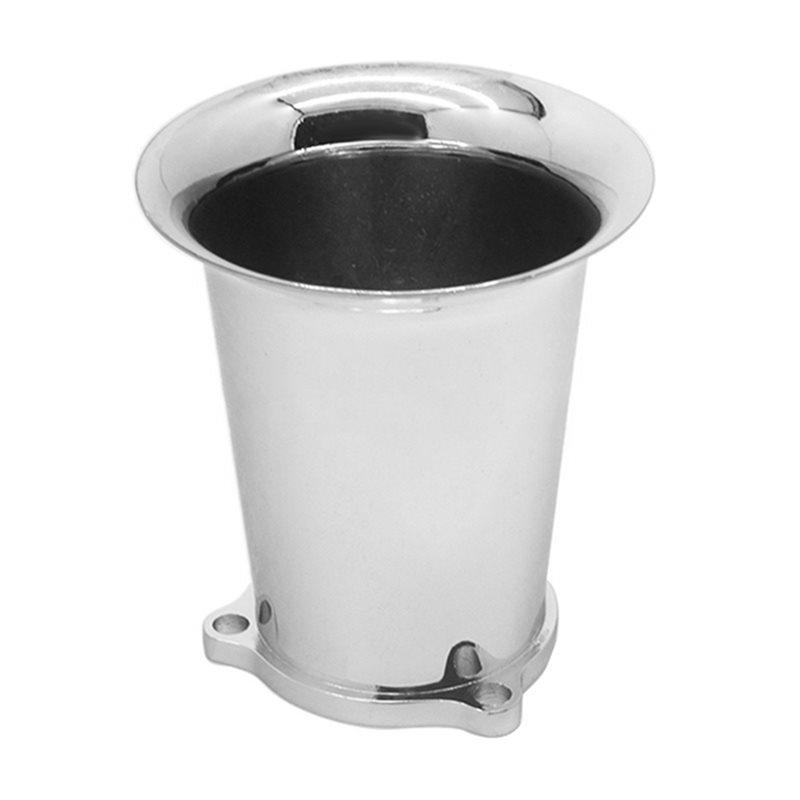 For Chrome Cv Carburetor Air Filter Interface Cup Horn Velocity Stack Billet Aluminum Replacement Part