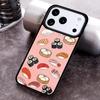Японский чехол для телефона с едой суши для iPhone 17 16 15 Pro Max Air 14 13 12 11 Plus Ударопрочный чехол