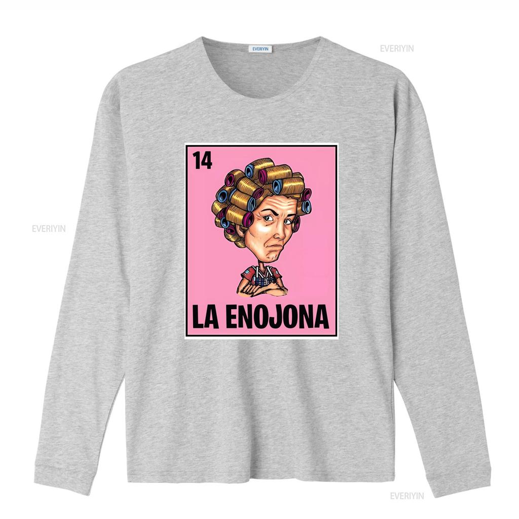 La Enojona Dona Florinda Chilindrina Chavodel8 Funny Mexican Loteria T shirt vintage Washed Breathable designer clothes graphic