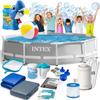 Каркасный садовый бассейн 305 x 76 см 15-в-1 INTEX 26702 + мыльные пузыри БЕСПЛАТНО