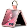 Etui Mercury Gold Ring Do Samsung Galaxy Z Flip7 Różowy
