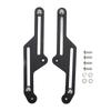 Pair Motorcycle Adjustable Windshield Bracket Anodized Black Replacement for Tenere 700 XT700Z
