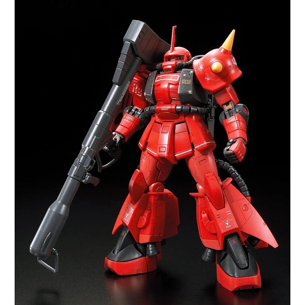 Пластиковая модель HGUC MSV Johnny Ridden Zaku MS-06R-2 1/144 с цветовой кодировкой