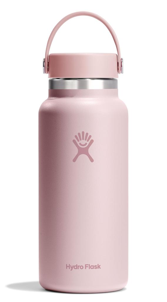 Trillium Wide Mouth Stainless Steel Water Bottle, 32oz (946ml), Insulated and Cold Water Bottle (Official Japanese Product)