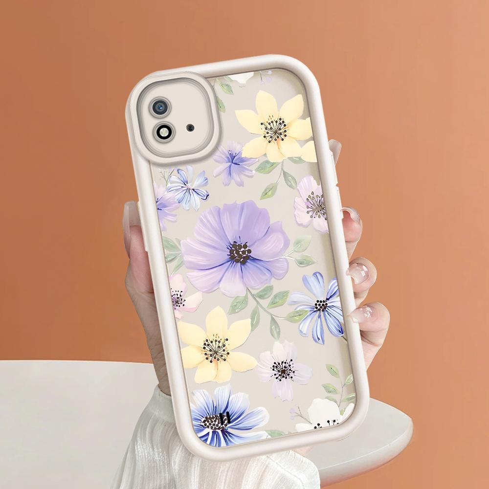 Мягкий силиконовый квадратный чехол с рисунком лестницы для телефона, полное покрытие, противоударный защитный резиновый чехол для камеры для OPPO Realme