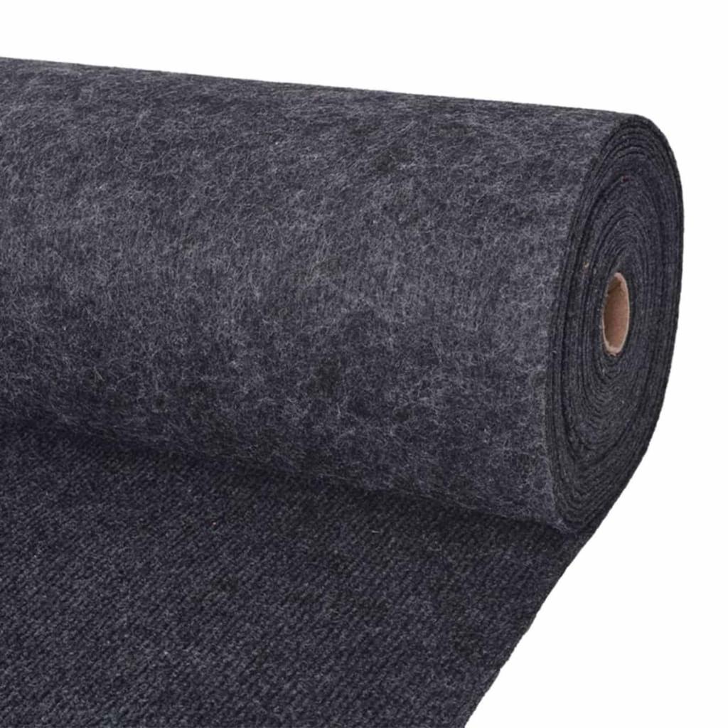 Ковровая дорожка Антрацит 1,2 x 10 м Полиэстер