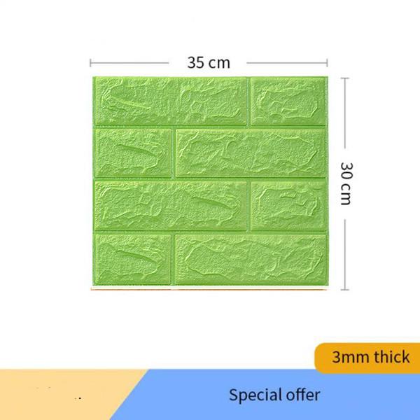 10 шт./20 шт. 3D наклейки на кирпичную стену, самоклеящиеся обои, декор, пена, водонепроницаемое настенное покрытие, обои для гостиной, сделай сам, фон