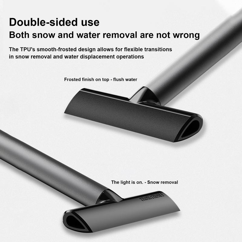 Скребок для льда, лопата для удаления снега с лобового стекла автомобиля, ледокол, средство для удаления снега, щетка для чистки стекла, ТПУ, зимняя щетка для снега, лопата, инструменты