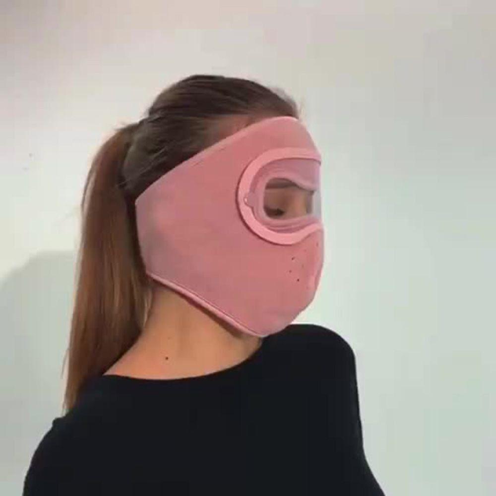 Лыжные маски HD экран ветрозащитные маски для лица дышащие шапки очки против запотевания велосипедное снаряжение