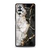 Акварельный мраморный чехол для телефона Xiaomi Redmi Note 14 13 5G 10 11 12 Pro Plus 4G 14C 13C 12C 10C Черная крышка
