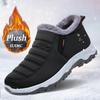 Winter Women's Men's Boots Waterproof Slip On Shoes Men Keep Warm Snow Ankle Boots Outdoor Comfortable Tennis Sneakers Man