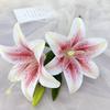 Luxury Lily 3d Printed Fake Flowers For Wedding Celebrations And Studio Use