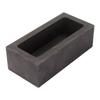 Graphite Ingot Mold High Purity Rectangular Melting Refining Graphite Crucible for Gold Silver