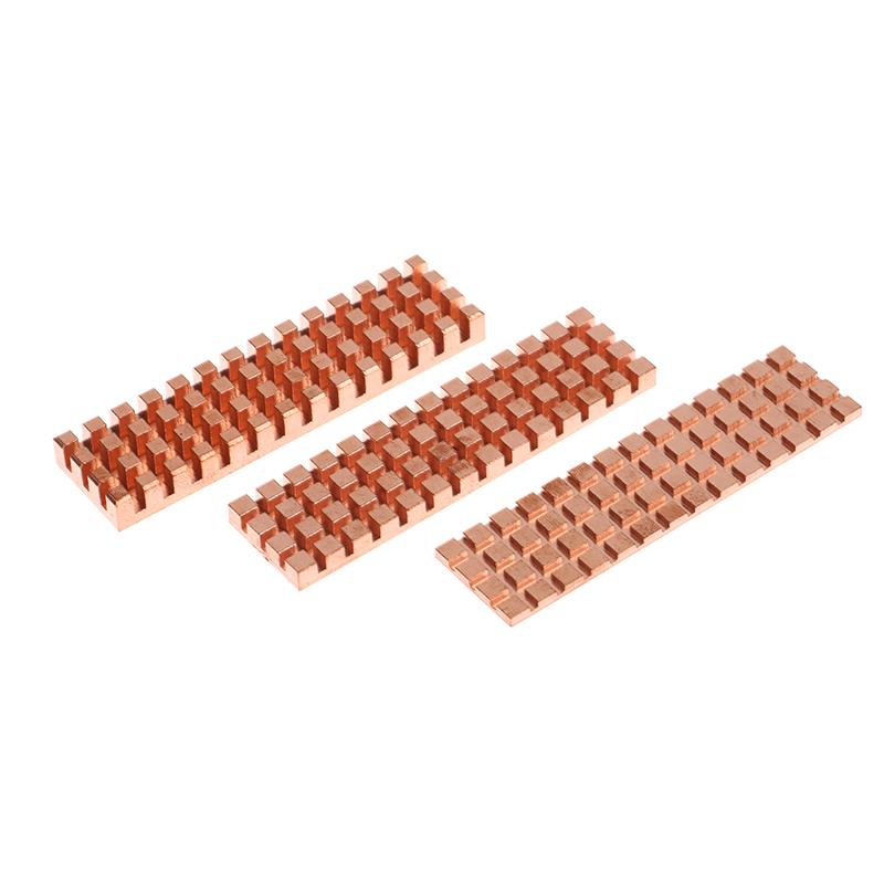 1 комплект компьютерного кулера медный радиатор аксессуар ПК ноутбук SSD радиатор для M.2 2280 Pci-E NVMe с теплоотводом радиатор