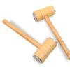 Двусторонний тендерайзер для мяса с молотковой ручкой, деревянная длинная ручка, сверхмощный молоток для стейка, курицы, говядины, птицы, молоток, толкатель