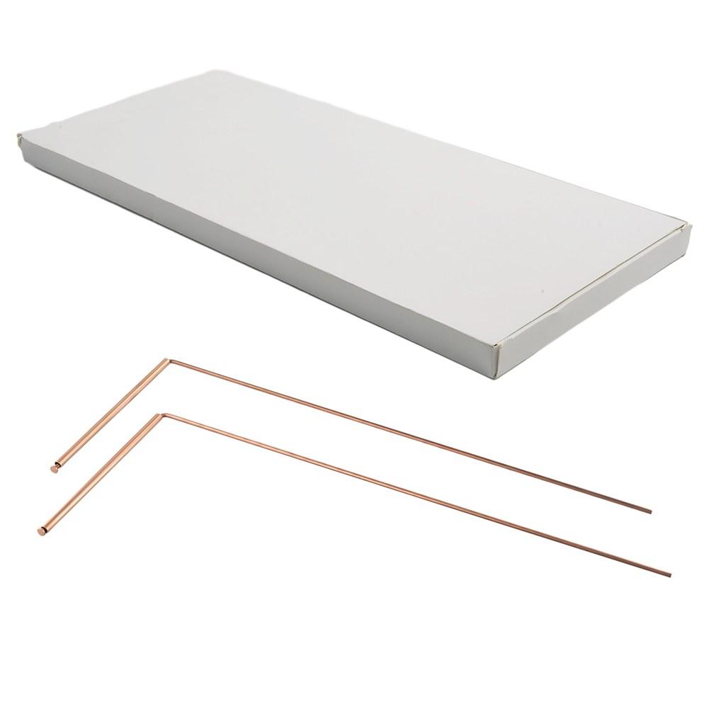 Плоская головка медного зонда, металлический зонд с круглой головкой, 99,9% меди