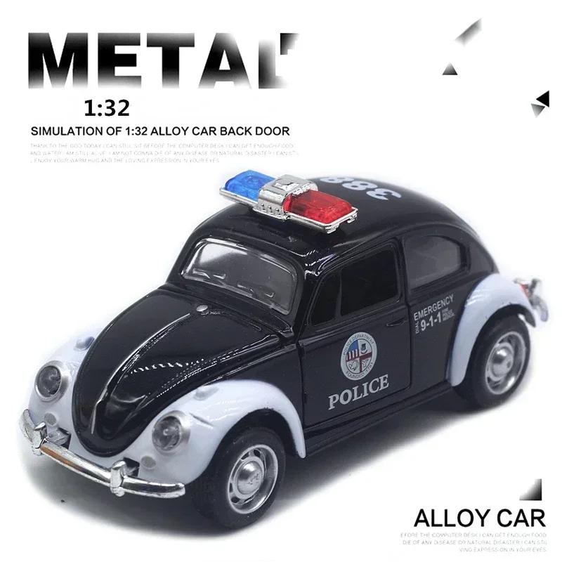 1:32 Volkswagen Beetle Alloy Car Diecasts Metal Classic Toy Model with Pull Back Function Vehicles for Child Gifts Christmas