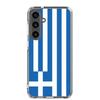 Coque Téléphone - Samsung - Galaxy S24 Ultra - Drapeau Grèce - Souple - Multicolore