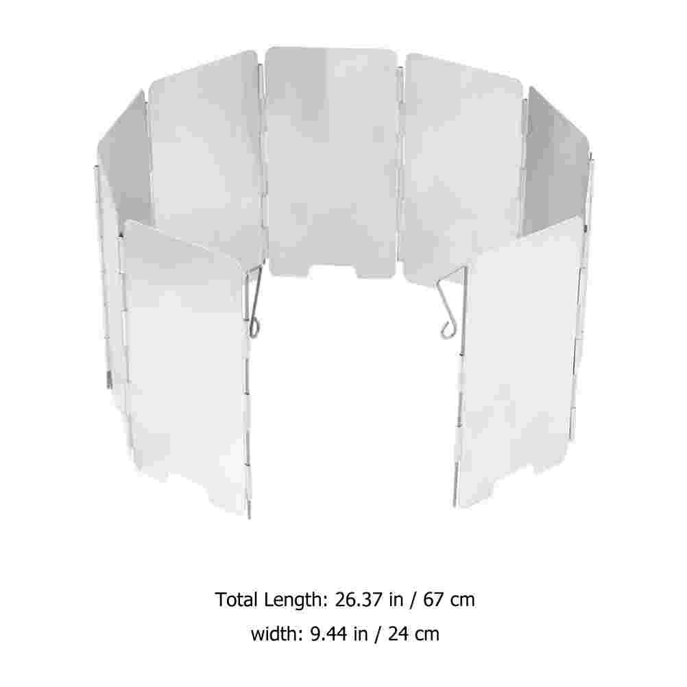 Мини-регулируемый ветрозащитный экран из алюминиевого сплава для кемпинга, аксессуары для печей, портативная ветрозащитная складная горелка для кемпинга