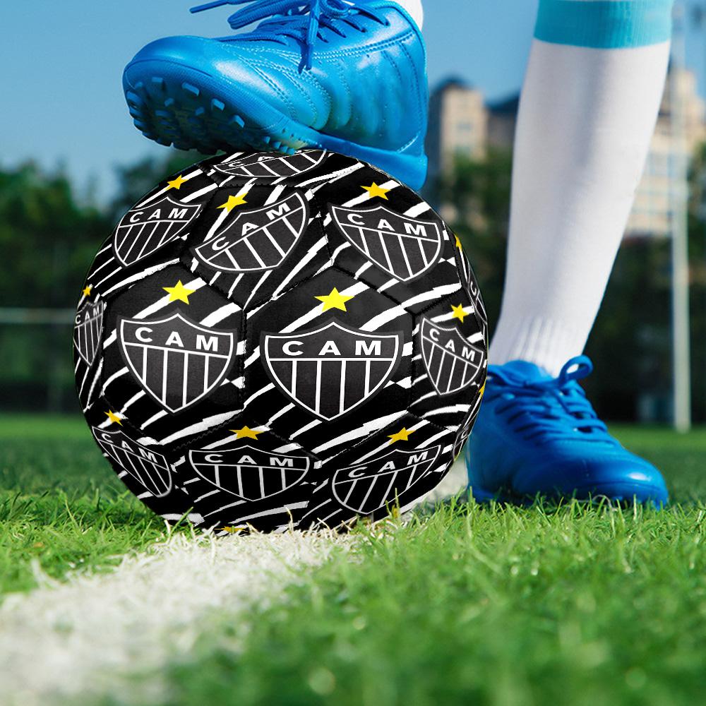 Love For Atlético Printed Size 5 Soccer Balls, High-Quality, Anti-Slip, Protective Football, A Unique Gift , Birthdays, Christmas Gifts