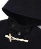 Covernat Wool Duffle Coat Navy