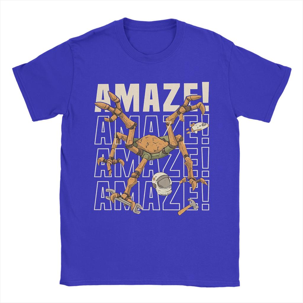 Creative CoRocky Amaze Hail Mary Book TShirts Unisex Crew Neck Pure Cotton T Shirts  Short Sleeve Tee Shirt Gift Clothing