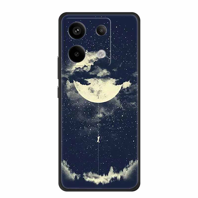 Для Xiaomi Redmi Note 13 Pro 5G Чехол Роскошный ТПУ Мягкий Силикон Задняя Крышка Чехлы для Телефона Redmi Note13 Pro Plus 5G Ударопрочный Fundas