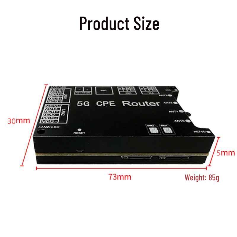 TR500 5G CPE Router with LAN2, Optimized for WiFi Cameras, Featuring Web Interface for High-Speed Internet.