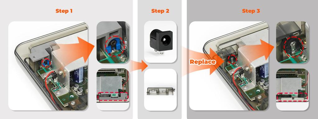 Replacement Shell Case for Super Famicom Customization Tool for (SFC/SUPER FAMICOM) (Clear SFC)