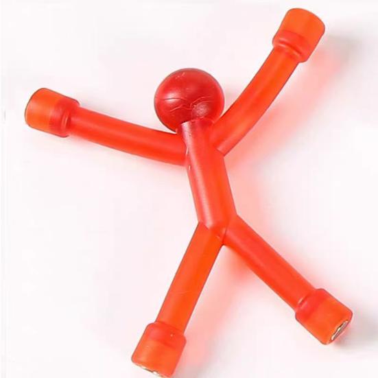 10 шт. Магнит для снятия стресса Мужская игрушка Красочный 3D Мужской магнит на холодильник Детям Взрослым Портативная дорожная сенсорная игрушка