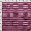 oneOone Ткань Cotton Flex Dark Magenta с цветочным принтом, швейная ткань с принтом, по ярдам, 40 дюймов
