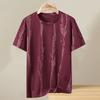 4XL-11XL Большие размеры Топы Летние футболки большого размера Мужские футболки с коротким рукавом Модная винтажная одежда