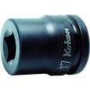 Impact Wheel Nut Socket 19mm Drive X 57mm Overall Inner 1 Piece Ko-ken PS6-21, Length, Only,
