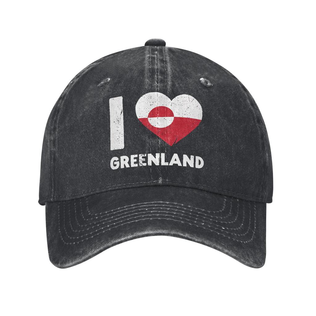 Hands Off Greenland Is Not For Sale MGGA Print Cap For Unisex Cotton Trucker Hat Daily Wear Baseball Cap Adjustable