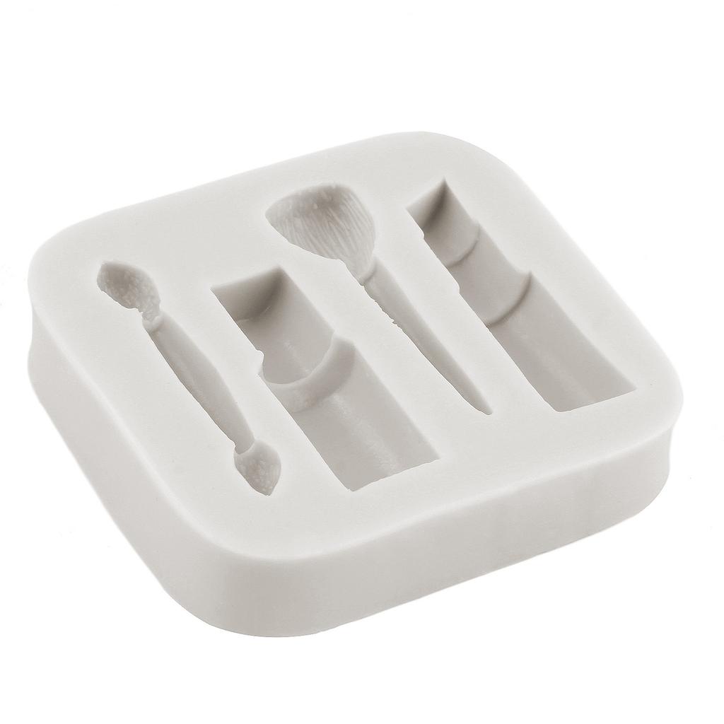 Инструменты для макияжа, силиконовая форма, губная помада, лак для ногтей, формы для помадки, форма для шоколадной мастики, инструменты для украшения торта «сделай сам», силиконовая форма, формы для выпечки конфет