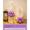 Floating Light-Up Number Balloons for Kids' 10th Birthday Decoration Scene