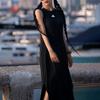 (WMNS) adidas One-piece Sleeveless Long Dress 'Black' Women's IT4350
