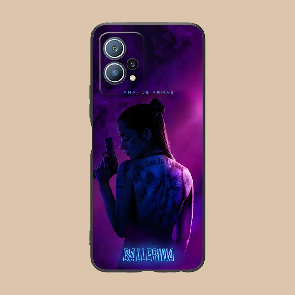 Матовый ТПУ чехол для мобильного телефона с принтом Аны де Армас для Huawei P60 P50 P40 P30 P20 P10 P9 P8 Pro Lite Plus Цветная защитная крышка