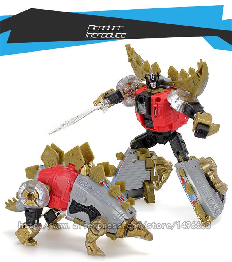 NEW Arrive G1 KO Transformation Toys 5 IN 1 Action Model Timeless Dinosaur Robot Model Kids Children Present Durable