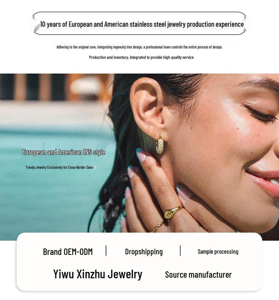 Luxury European & American Ocean-Inspired Stainless Steel Bracelet with Starfish & Seashell Design for Women – Non-Fading Titanium Jewelry