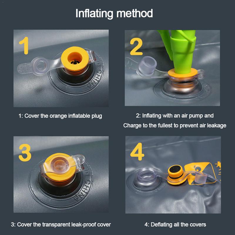 Складной багажник надувная кровать для автомобиля автомобильный кемпинг надувной спальный матрас дорожная воздушная подушка авто кемпинг аксессуары