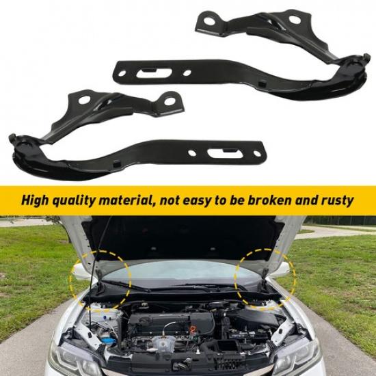 Hood Hinges Steel For Set 2018- Honda Accord Sedan US