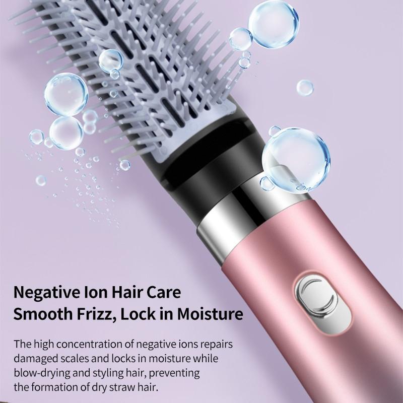 Hair Dryer Comb Hot Air Curling For Hair Roller Blow Dryer Ionic Hair Straightening Brush Quick Dry Hair Curler Curling Iron