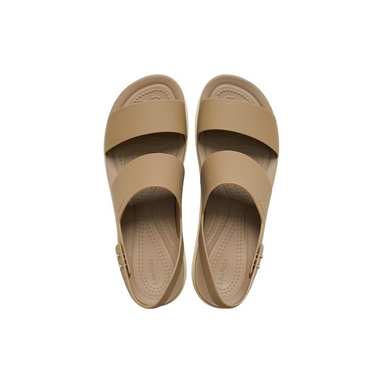 Crocs Женские босоножки на низком каблуке Brooklyn 206453-2YI